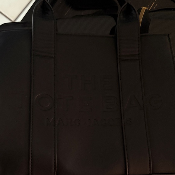 Marc Jacobs Black Leather Tote